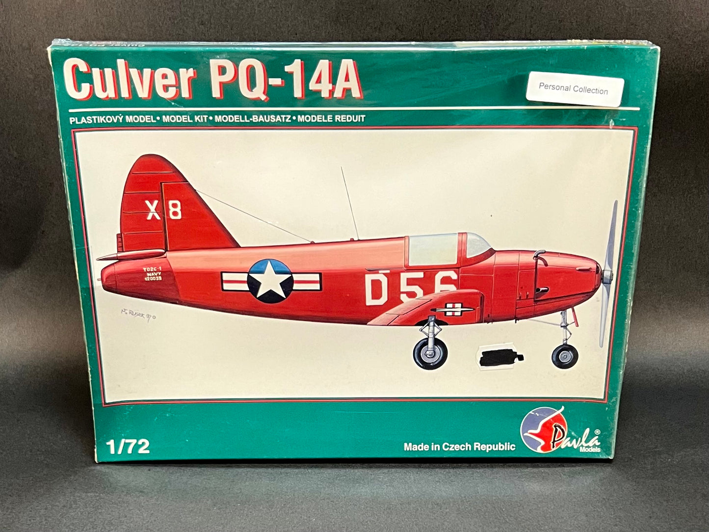 Pavla Model Kit 72012 1:72 Scale Culver PQ-14A