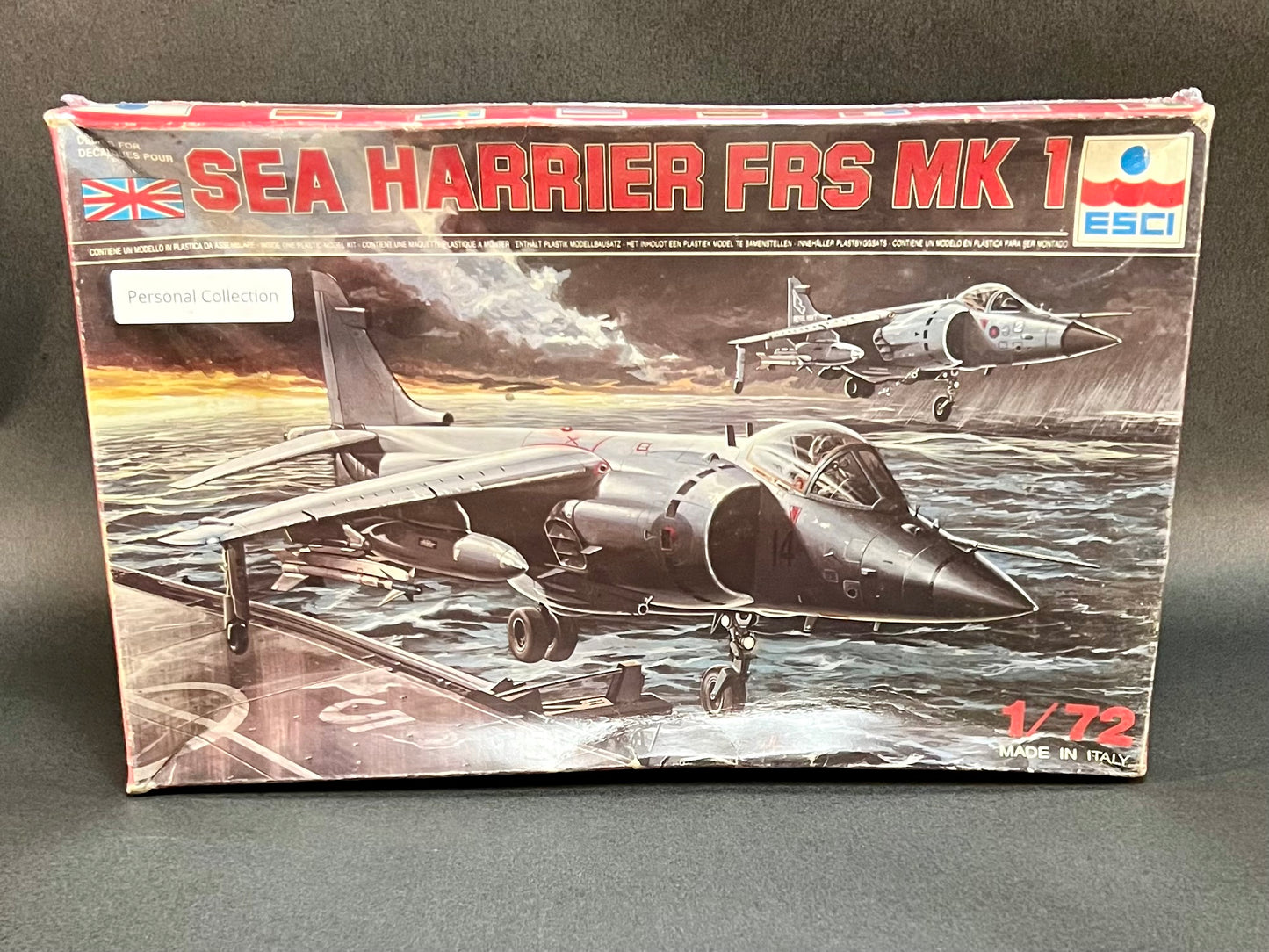 ESCI Model Kit 9030 1:72 Scale Task Force Sea Harrier FRS MK 1