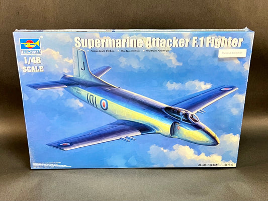 Trumpeter Model Kit 02866 1:48 Scale Supermarine Attacker F.1 Fighter