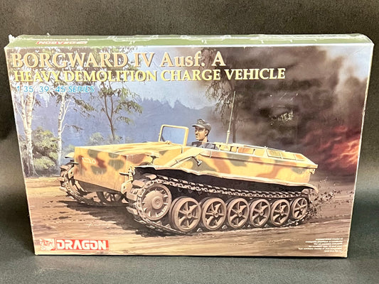 Dragon Models Kit 6101 1:35 Scale Borgward IV Ausf.A Heavy Demolition Charge Vehicle