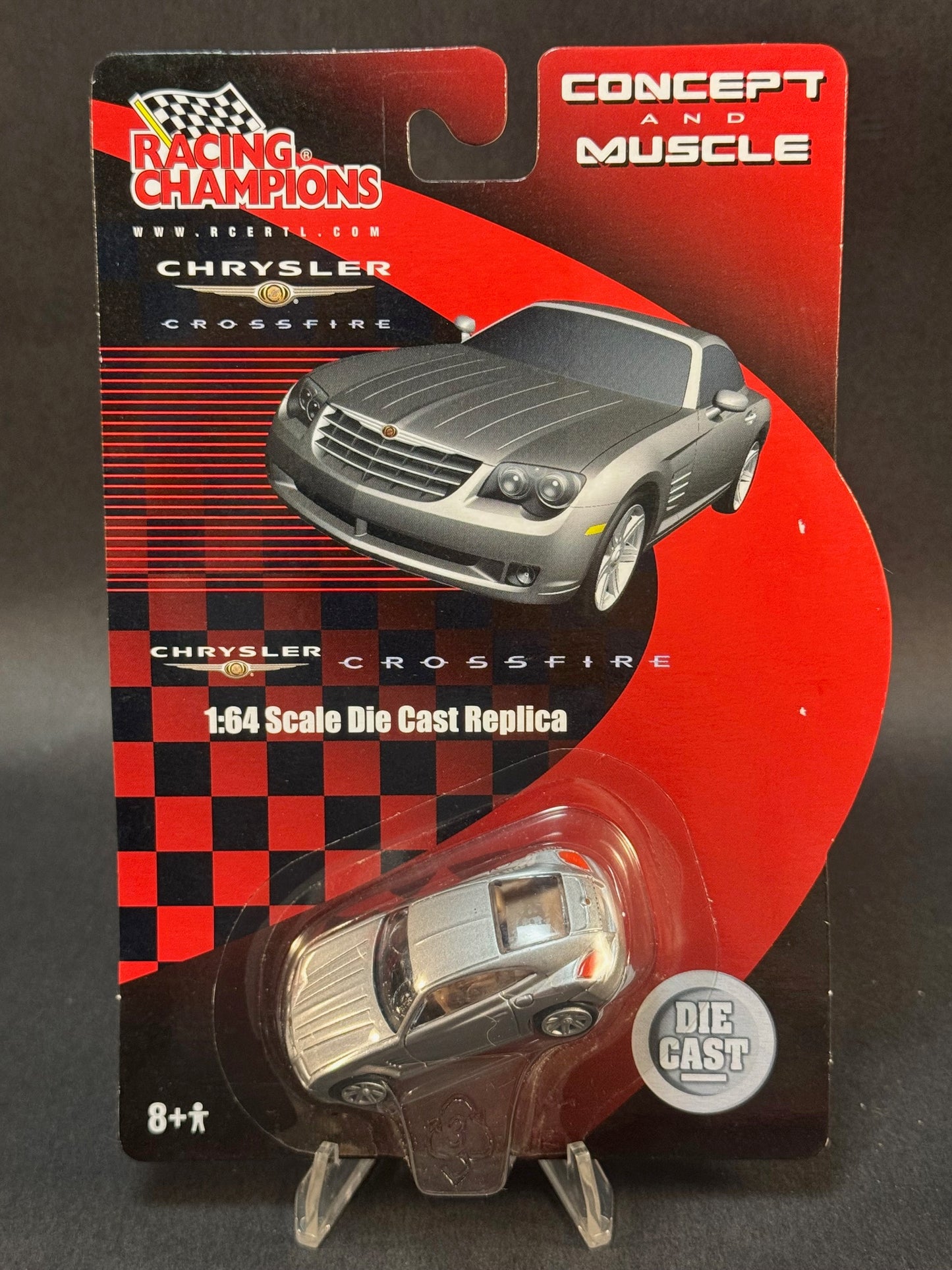 2002 Racing Champions Concept and Muscle Chrysler Crossfire, Silver