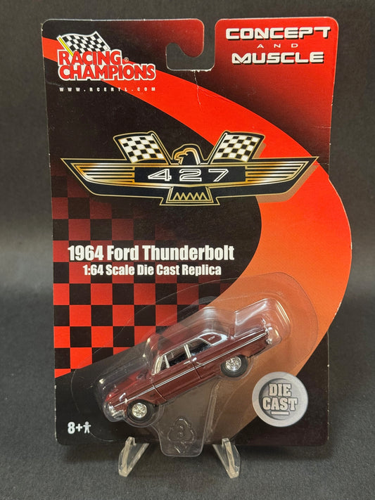 2001 Racing Champions Concept and Muscle 1964 Ford Thunderbolt, Red
