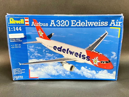 Revell Model Kit 04272 1:144 Scale Airbus A320 Edelweiss Air