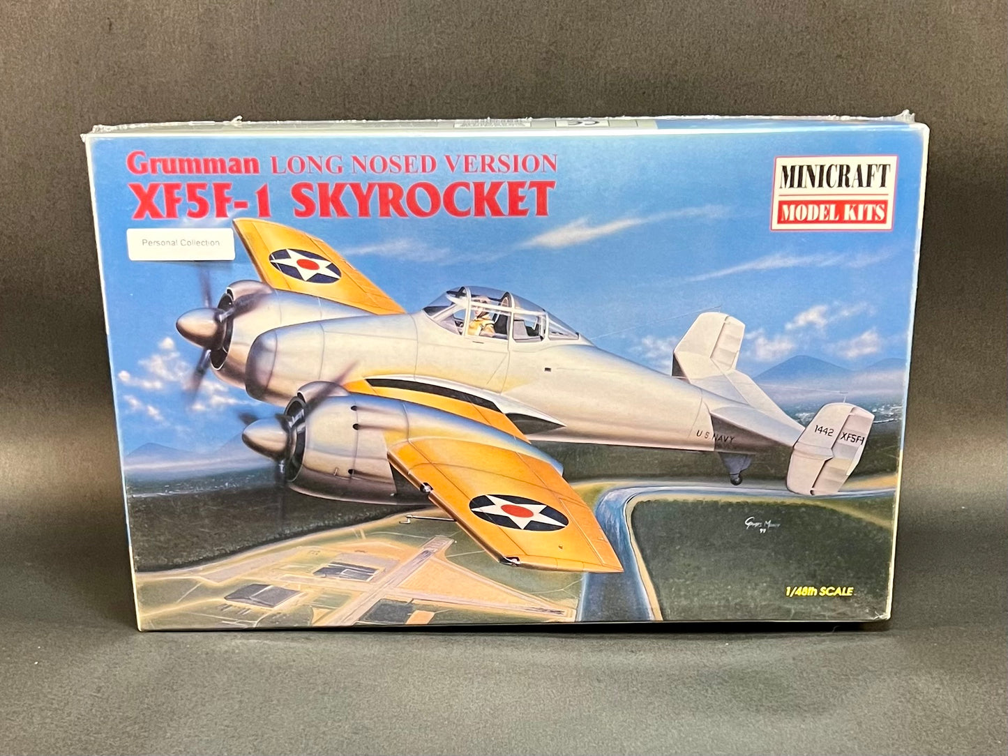 MiniCraft Model Kit 11628 1:48 Scale Grumman XF5F-1 Skyrocket