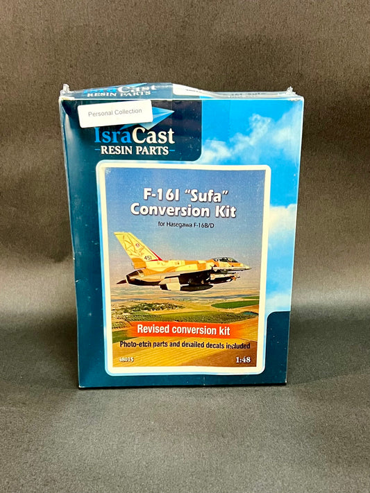 IsraCast Conversion Kit 48015 1:48 Scale F-161 "Sufa" for Hasegawa F-16B/D