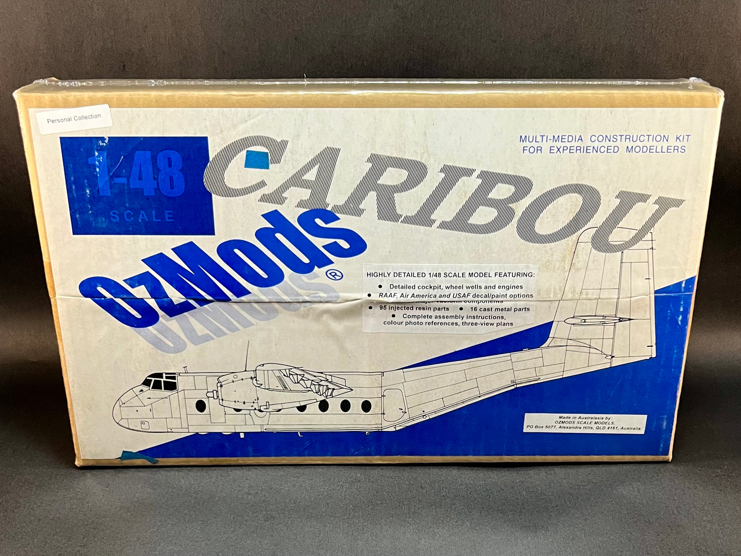 OzMods Vintage Model Kit 1:48 Scale Caribou