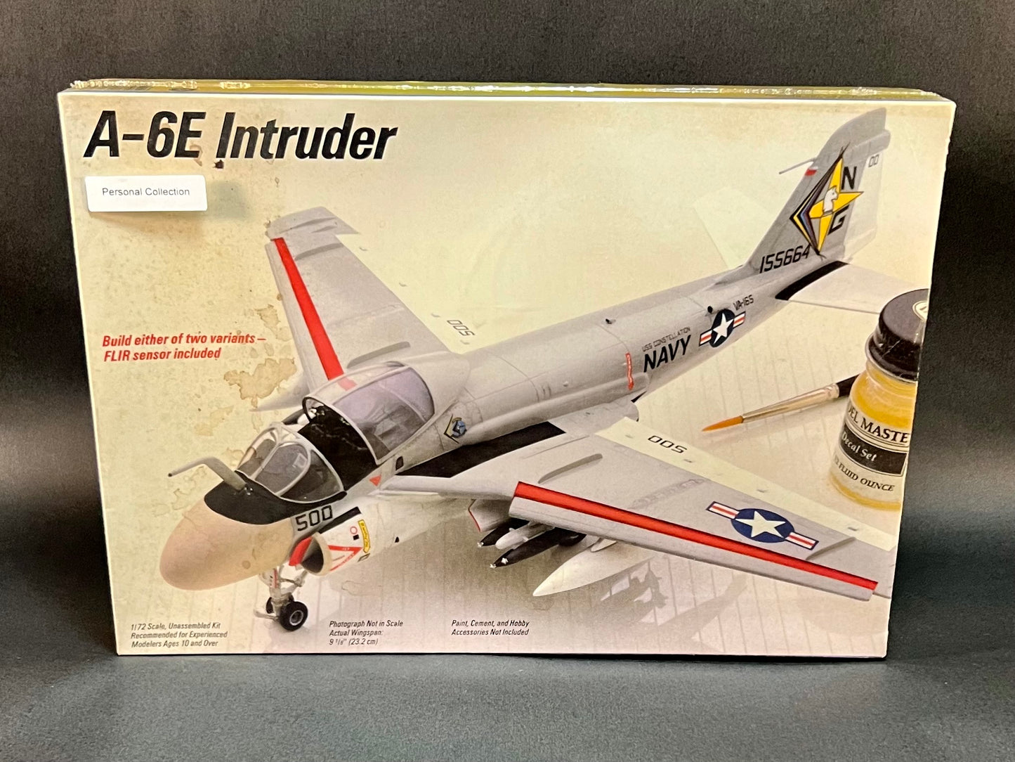 Fujimi Testors Model Kit 346 1:72 Scale A-6E Intruder