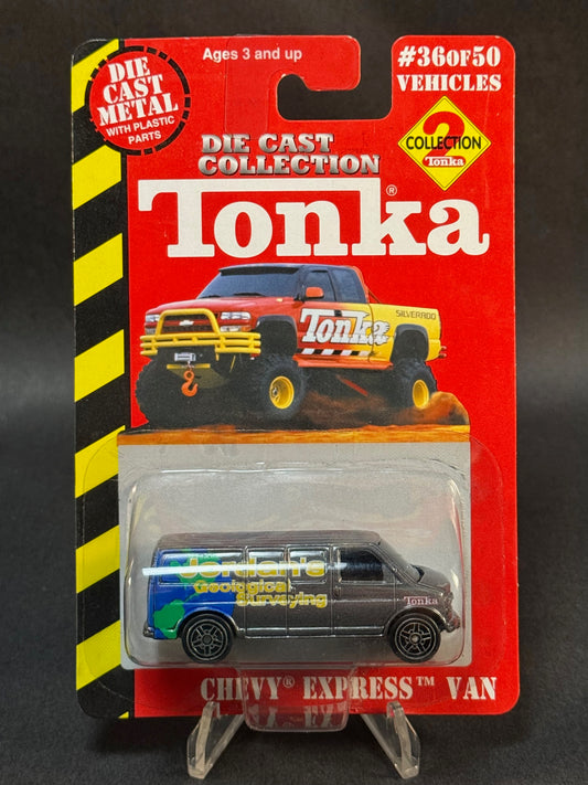 2000 Maisto Tonka Collection 2 #36 of 50 Chevy Express Van, Gray