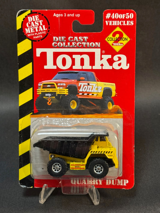 2000 Maisto Tonka Collection 2 #40 of 50 Quarry Dump, Yellow