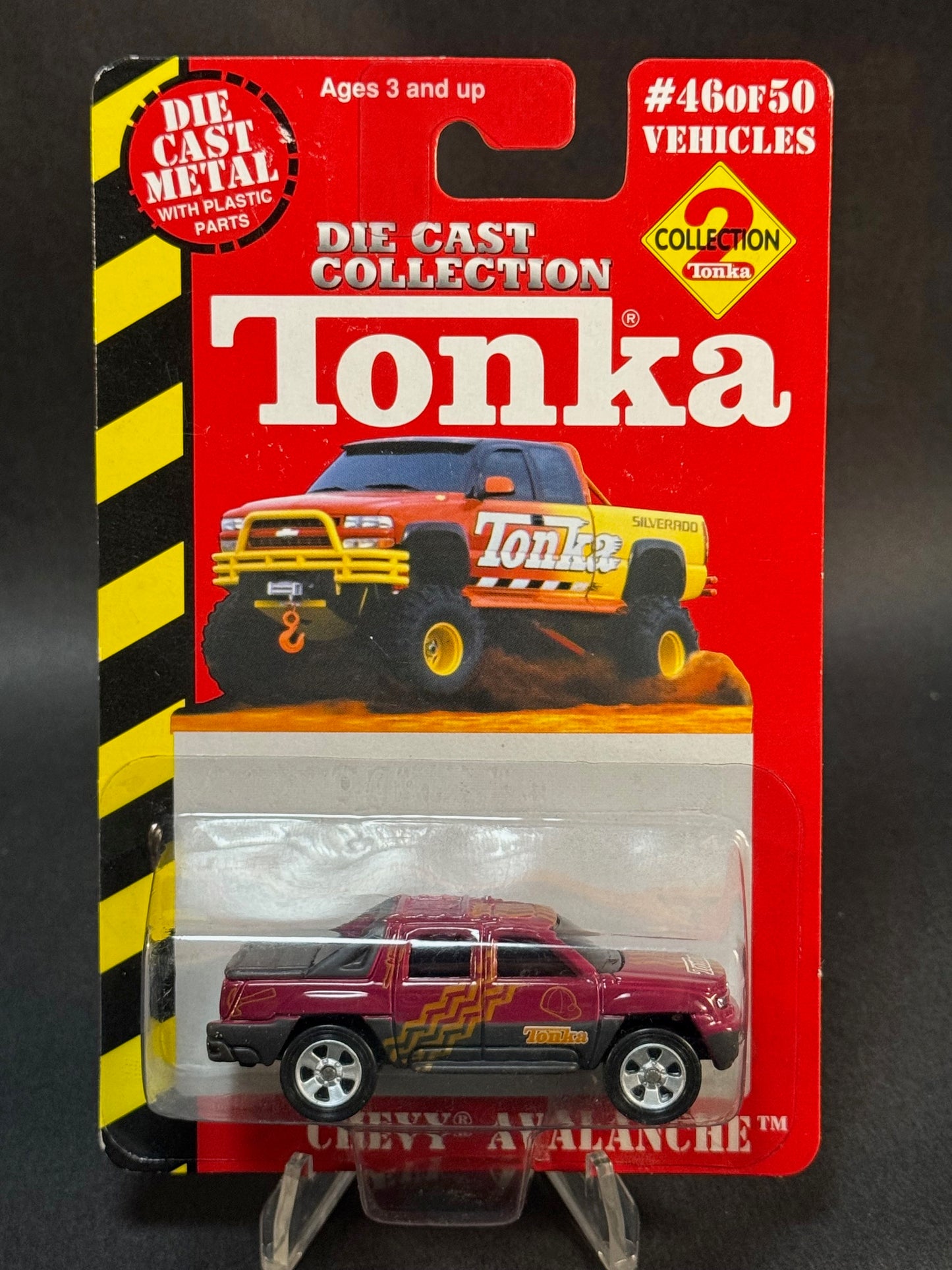 2000 Maisto Tonka Collection 2 #46 of 50 Chevy Avalanche, Maroon