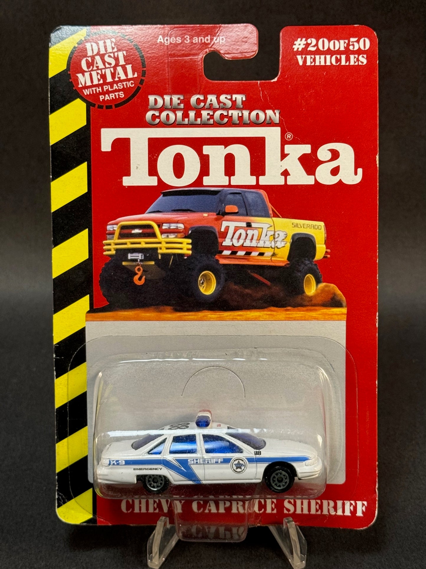 1999 Maisto Tonka #20 of 50 Chevy Caprice Sheriff, White