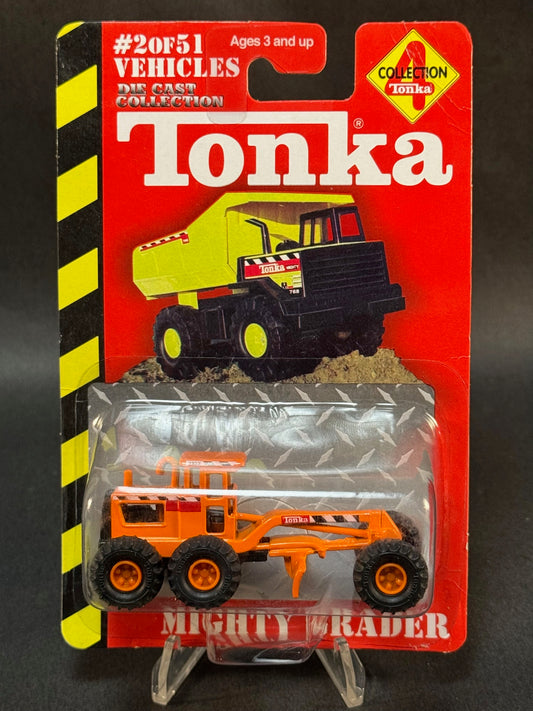 2002 Maisto Tonka Collection 4 #2 of 51 Mighty Grader, Orange