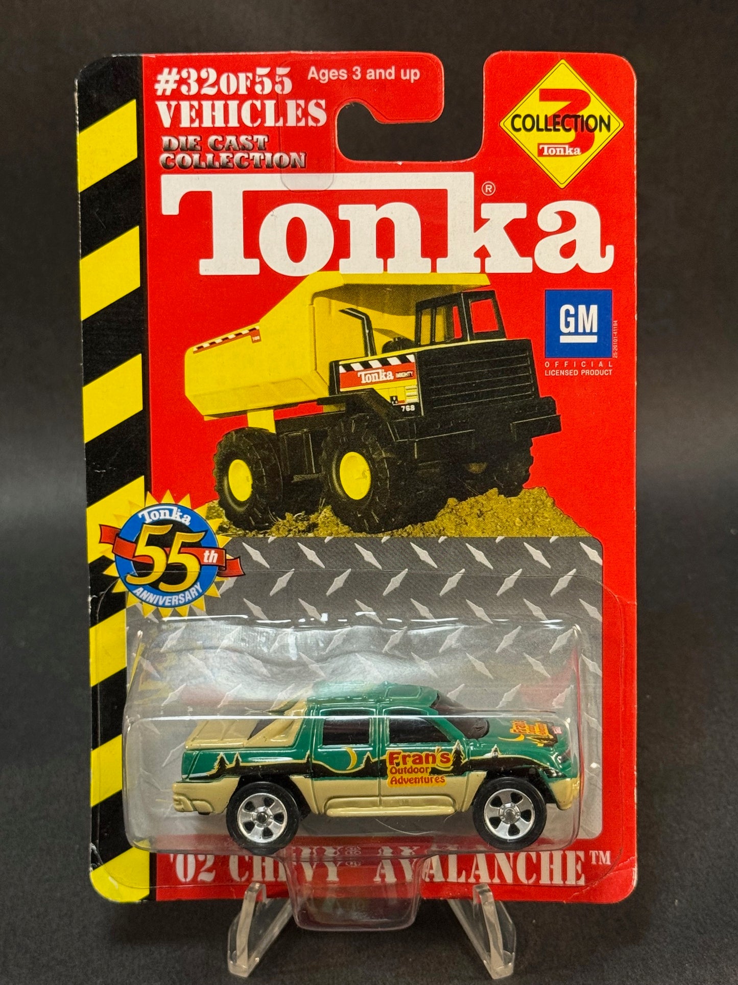 2002 Maisto Tonka Collection 3 #32 of 55 '02 Chevy Avalanche, Green