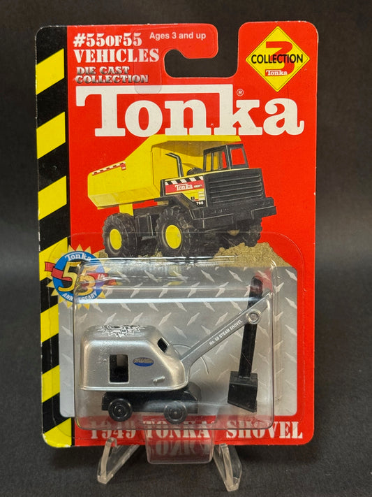 2002 Maisto Tonka Collection 3 #55 of 55 1949 Tonka Shovel, Silver