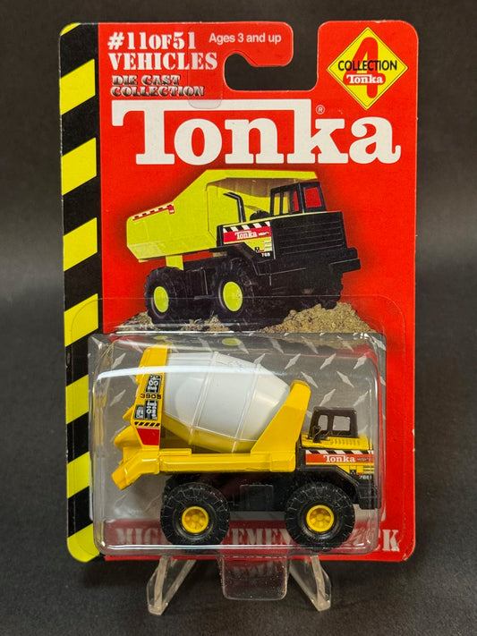 2002 Maisto Tonka Collection 4 #11 of 51 Mighty Cement Truck, Yellow