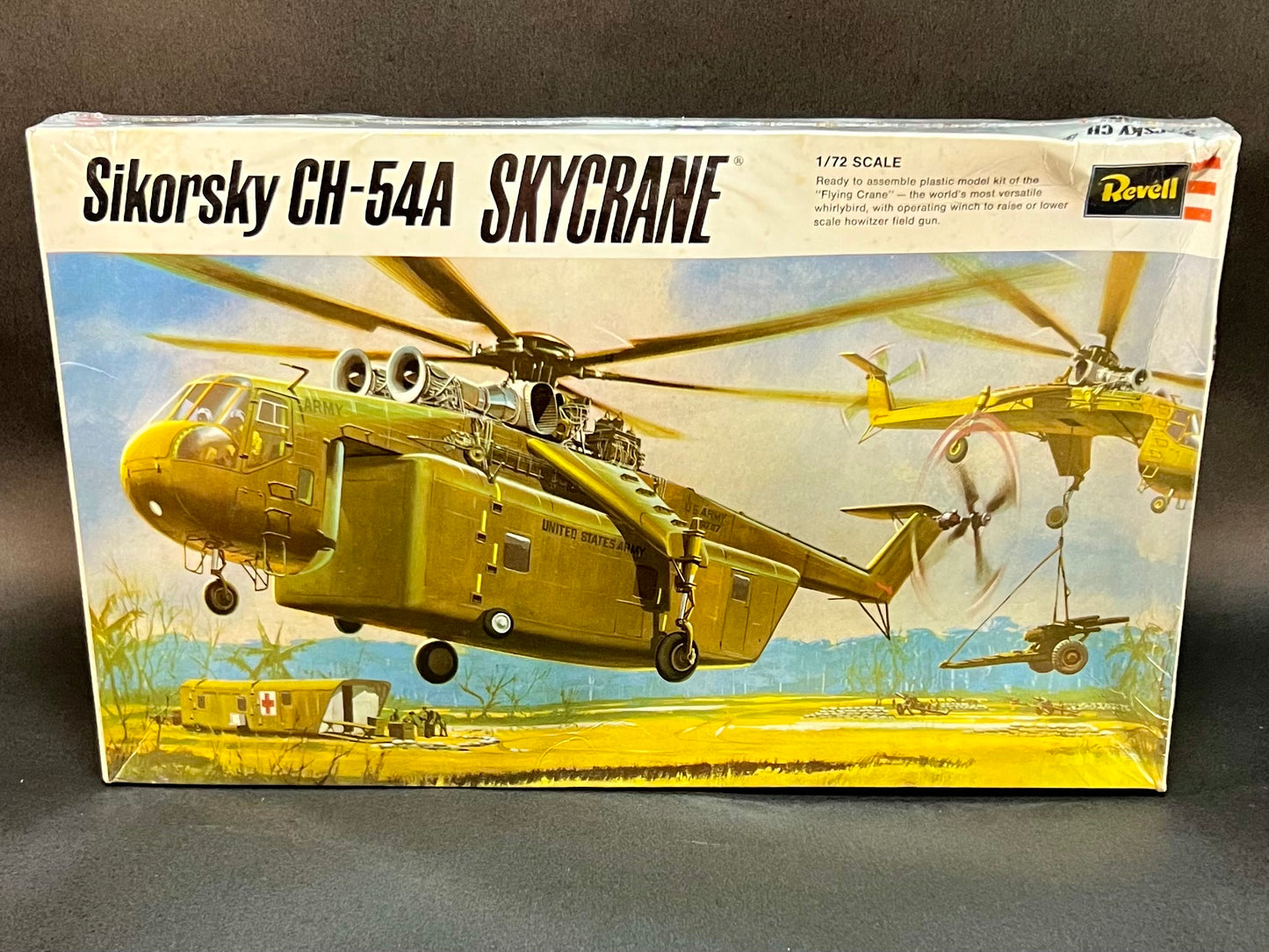 Revell Model Kit H-258 1:72 Scale Sikorsky CH-54A Skycrane