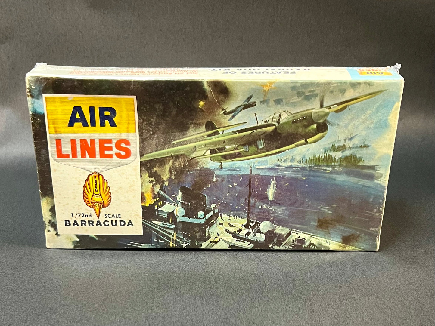 Air Lines Model Kit 7902 1:72 Scale Barracuda