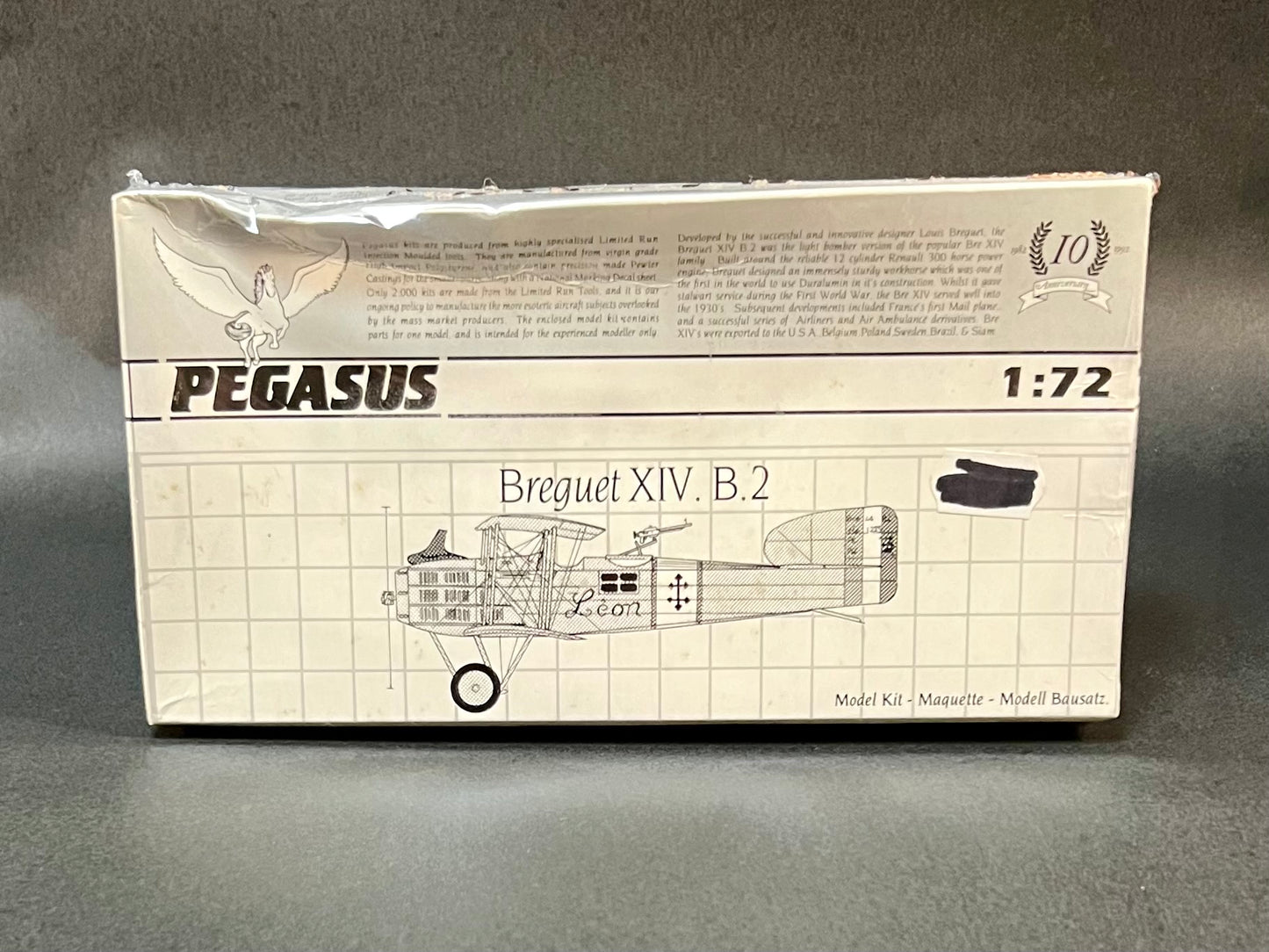 Pegasus Model Kit 4004 1:72 Scale Breguet XIV. B. 2