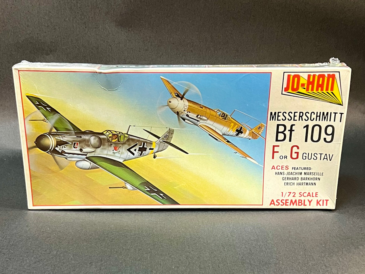 Jo-Han Model Kit A-101 1:72 Scale Messerschmitt Bf 109 F or G Gustav