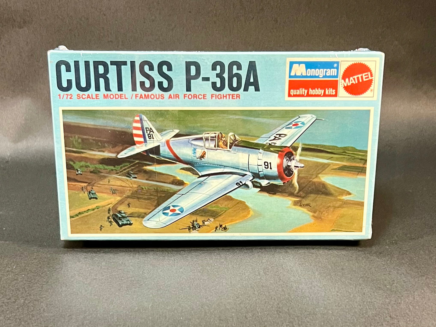 Monogram Model Kit 6790 1:72 Scale Curtiss P-36A