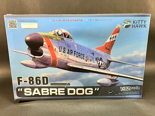 Kitty Hawk Model Kit KH32007 1:32 Scale F-86D "Sabre Dog"