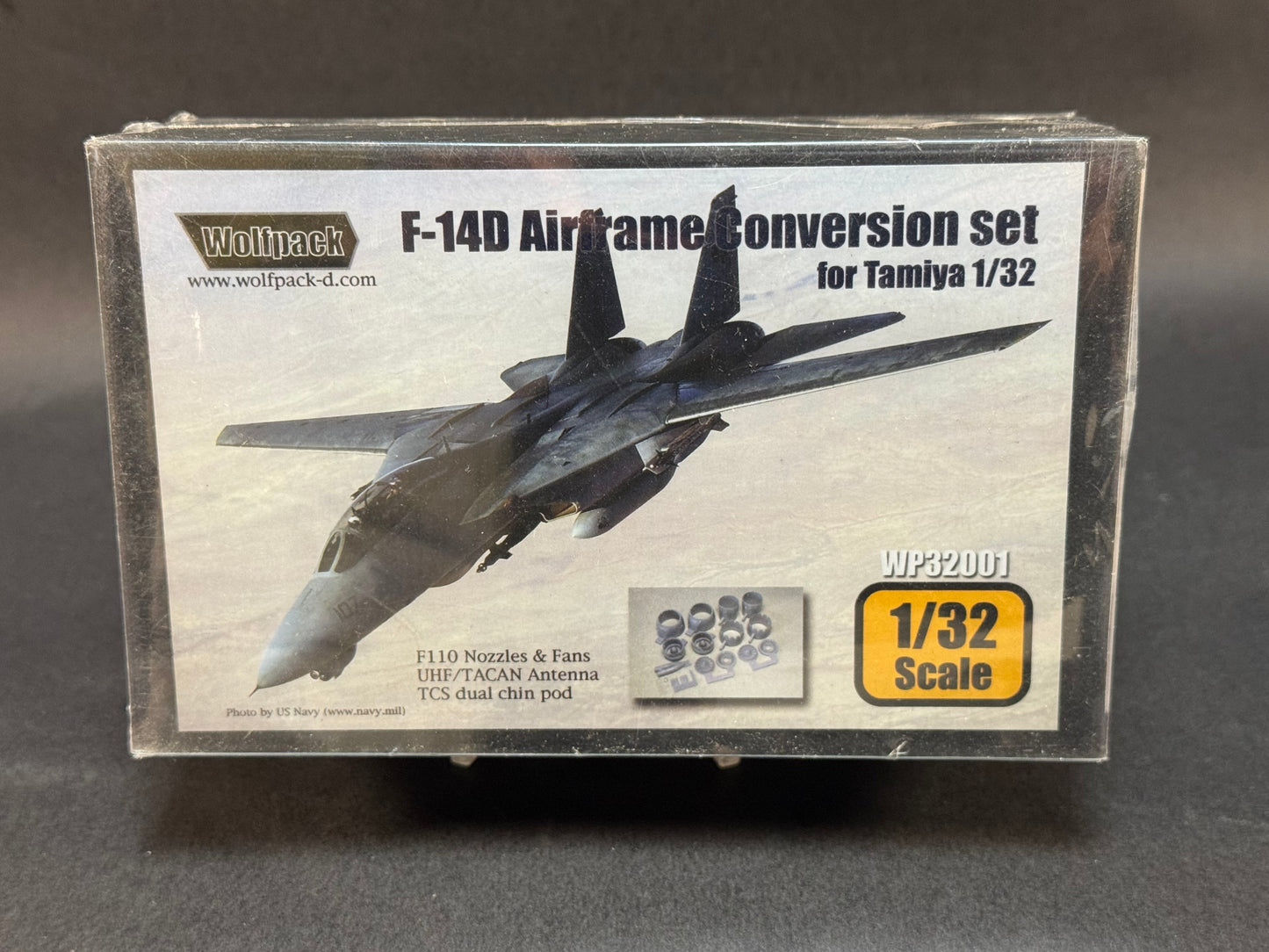 2008 Wolfpack Model Conversion Set WP32001 1:32 Scale F-14D Airframe for Tamiya