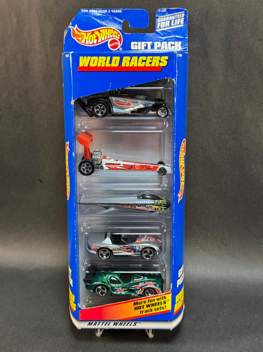 1998 Hot Wheels 5 Car Gift Pack World Racers