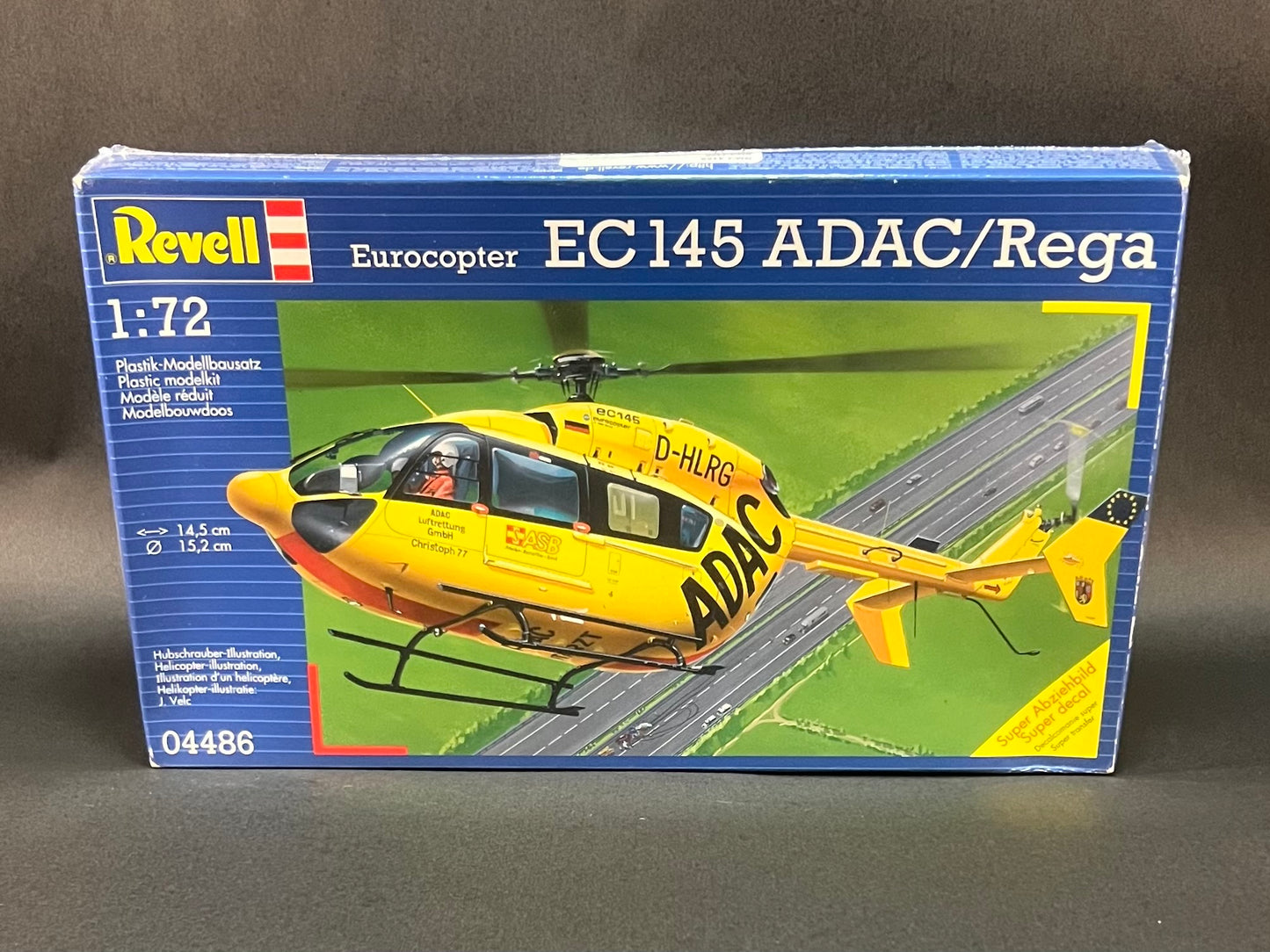 Revell Model Kit 04486 1:72 Scale Eurocopter EC145 ADAC/Rega