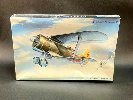 Classic Airframes Model Kit 406 1:48 Scale Polikarpov I-153 Chaika