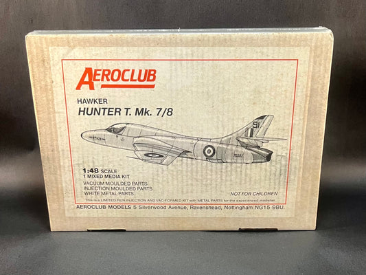 Aeroclub Model Kit 1:48 Scale Hawker Hunter T. Mk.7/8 Mixed Media Kit