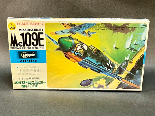 Hasegawa Model Kit A9 1:72 Scale Messerschmitt Me109E