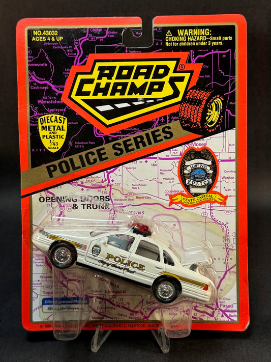 1996 Road Champs State Capital Police Car Series Saint Paul Minnesota Police, White