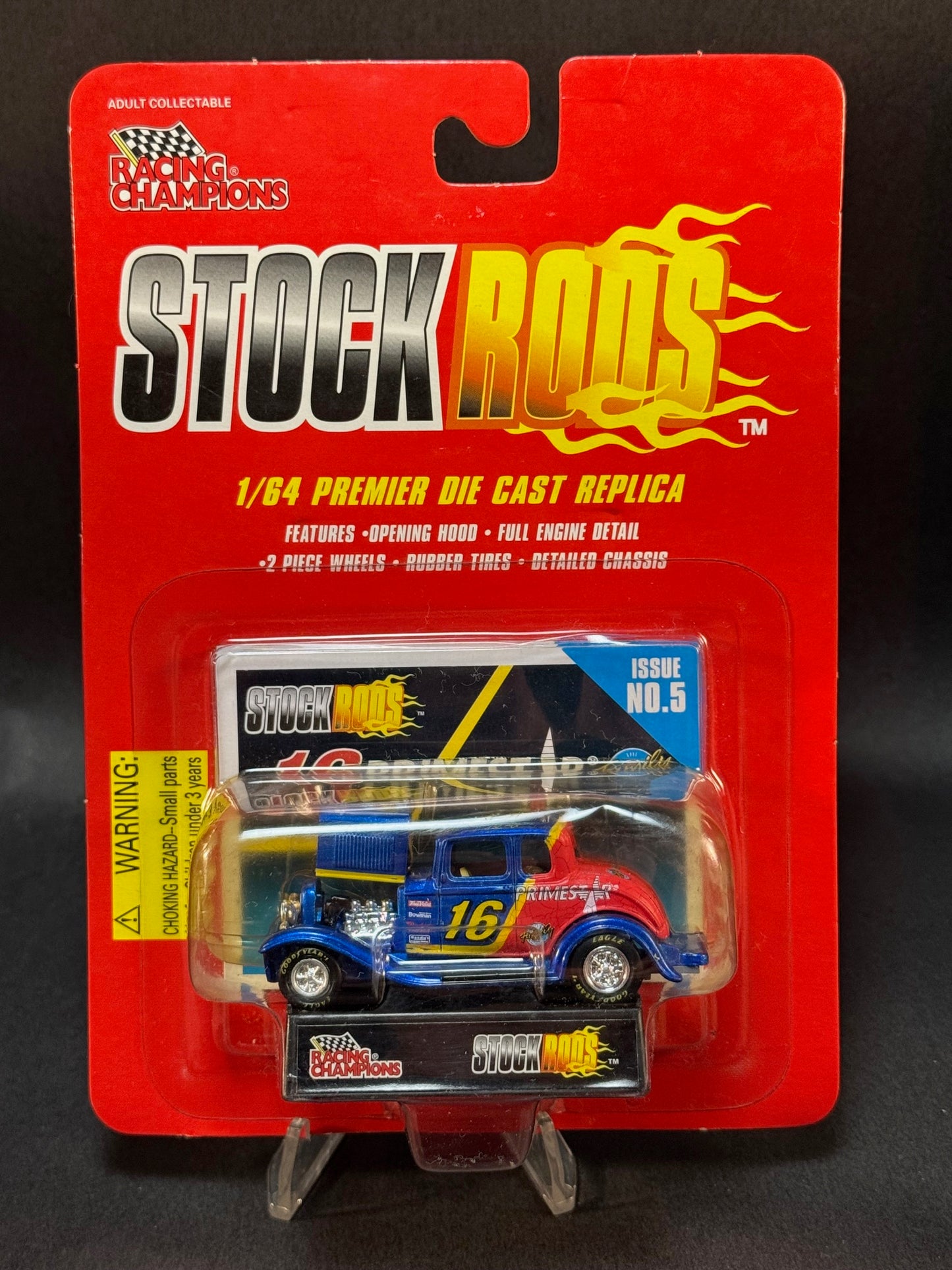 1997 Racing Champions NASCAR Stock Rods Issue No. 5 Ted Musgrave Primestar #16