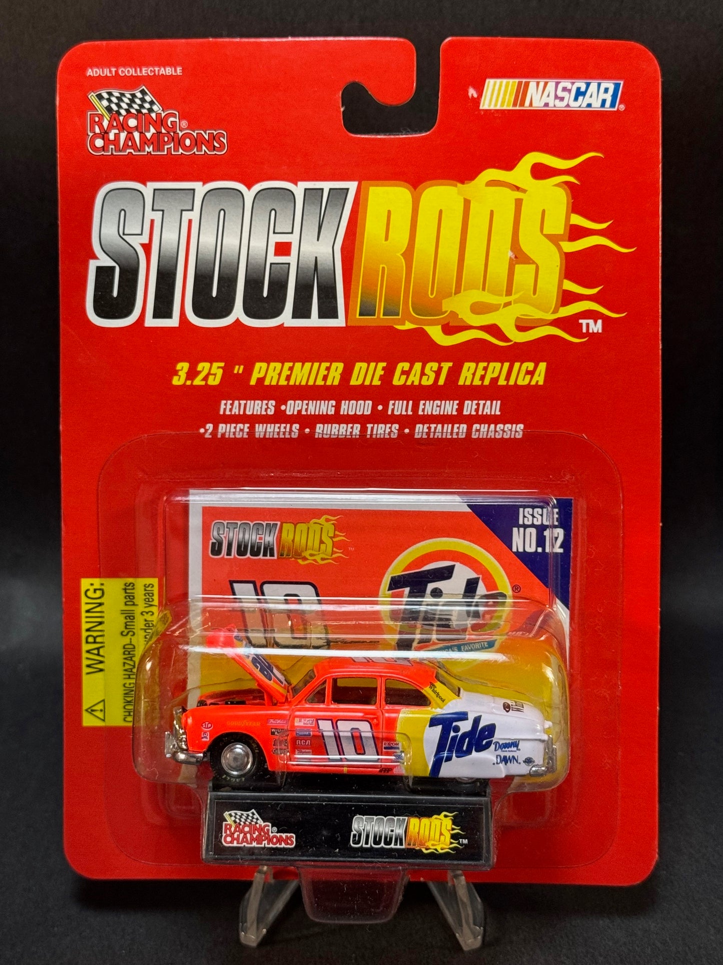 1997 Racing Champions NASCAR Stock Rods Issue No. 12 Ricky Rudd Tide #10