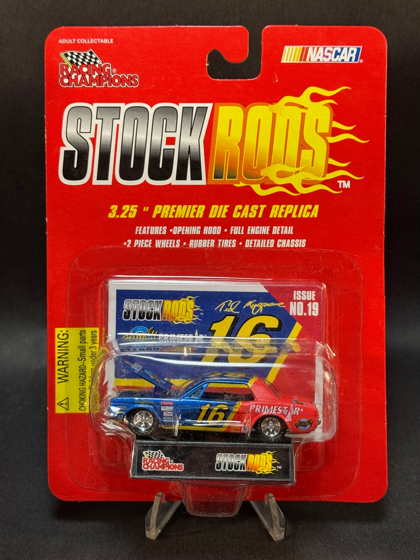 1997 Racing Champions NASCAR Stock Rods Issue No. 19 Ted Musgrave Primestar #16