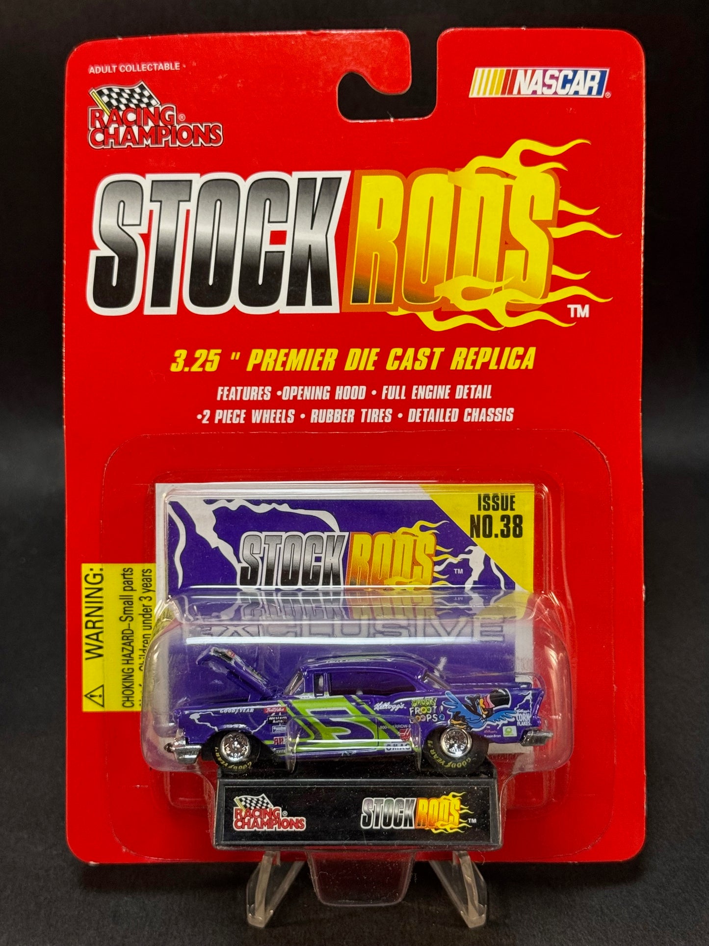 1997 Racing Champions NASCAR Stock Rods Issue No. 38 Terry Labonte Kellogg's #5