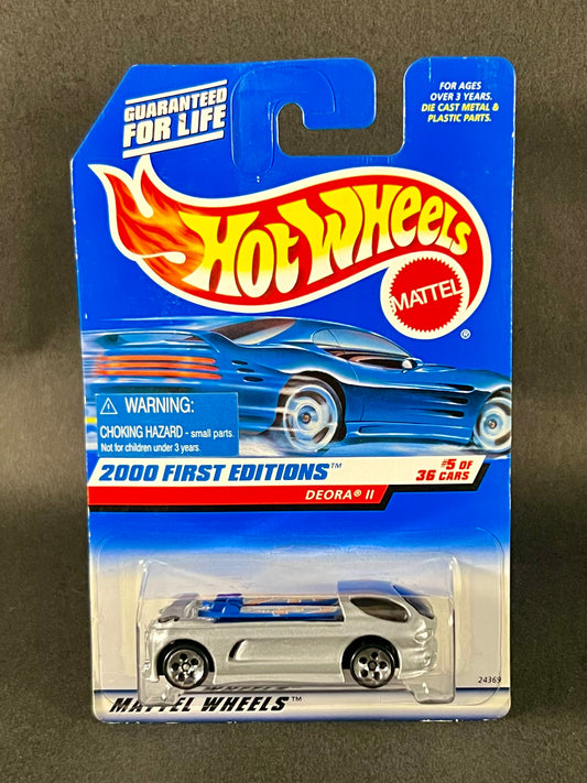 Hot Wheels #065 2000 First Editions Deora II Silver