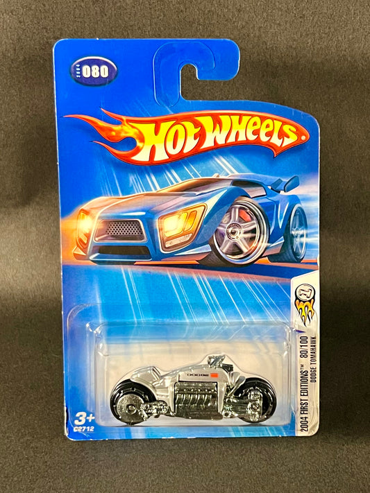 Hot Wheels #080 2004 First Editions Dodge Tomahawk Silver