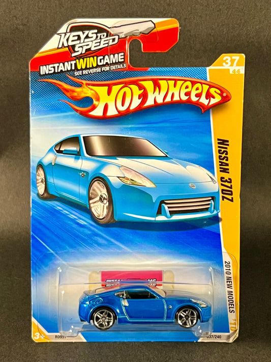 Hot Wheels 2010 New Models #037 Nissan 370Z Blue