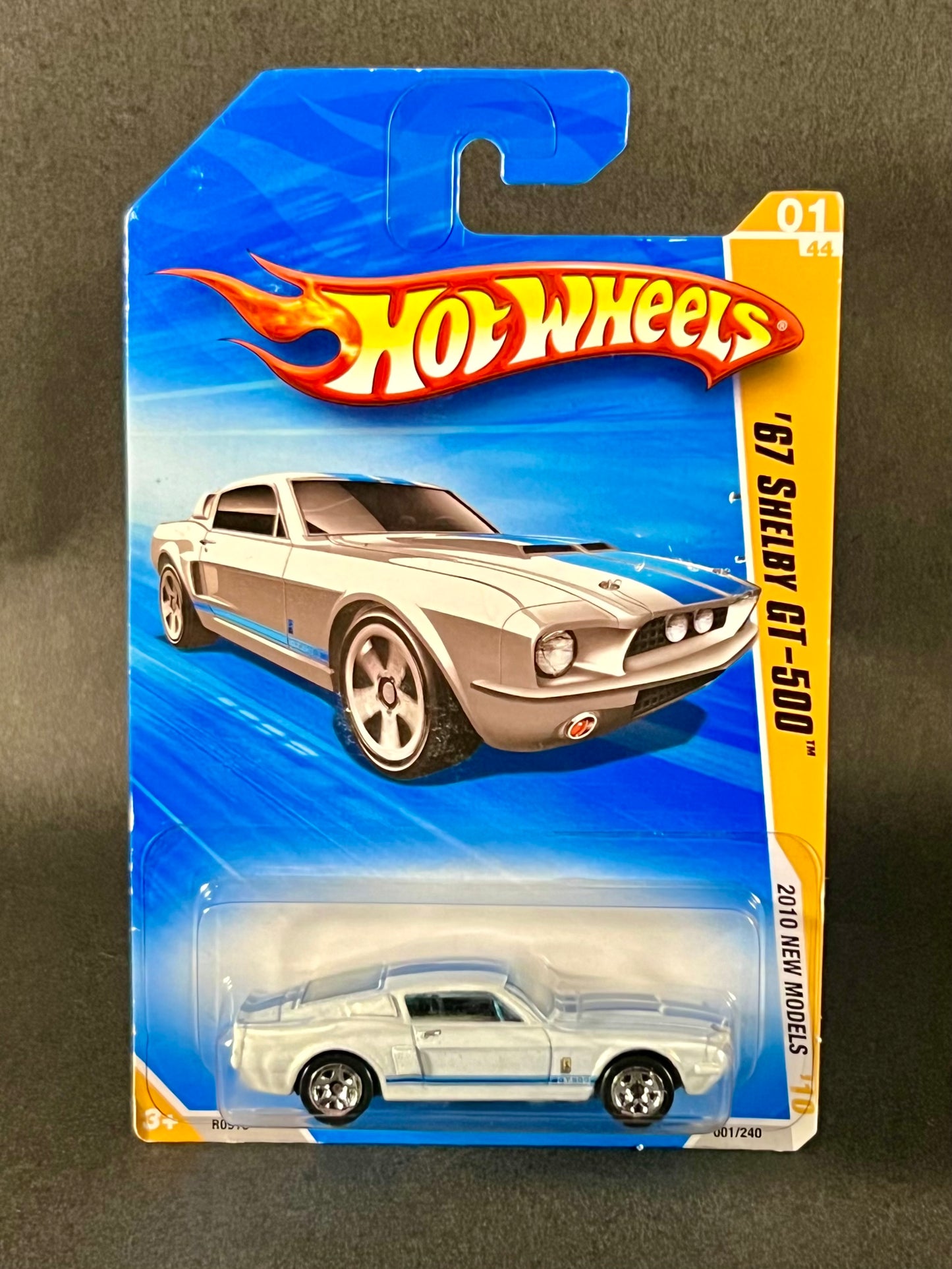 Hot Wheels 2010 New Models #001 '67 Shelby GT-500 White