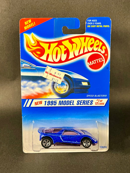 Hot Wheels 1995 Model Series 1/12 Speed Blaster Blue