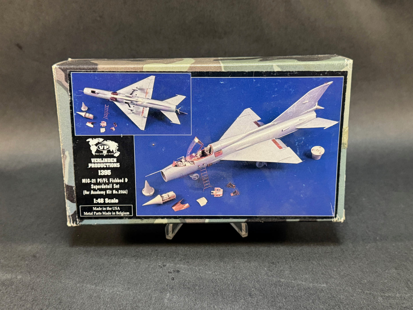 1999 Verlinden Productions 1395 1:48 Mig-21 PF/FL Fishbed D Superdetail Set (for Academy)