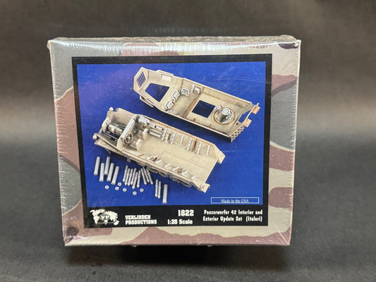 1999 Verlinden Productions 1822 1:35 Panzerwerfer 42 Interior and Exterior Update Set (Italeri)