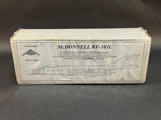 2000 C & H Aero Miniatures 1:48 Scale McDonnell RF-101C Resin Conversion Kit