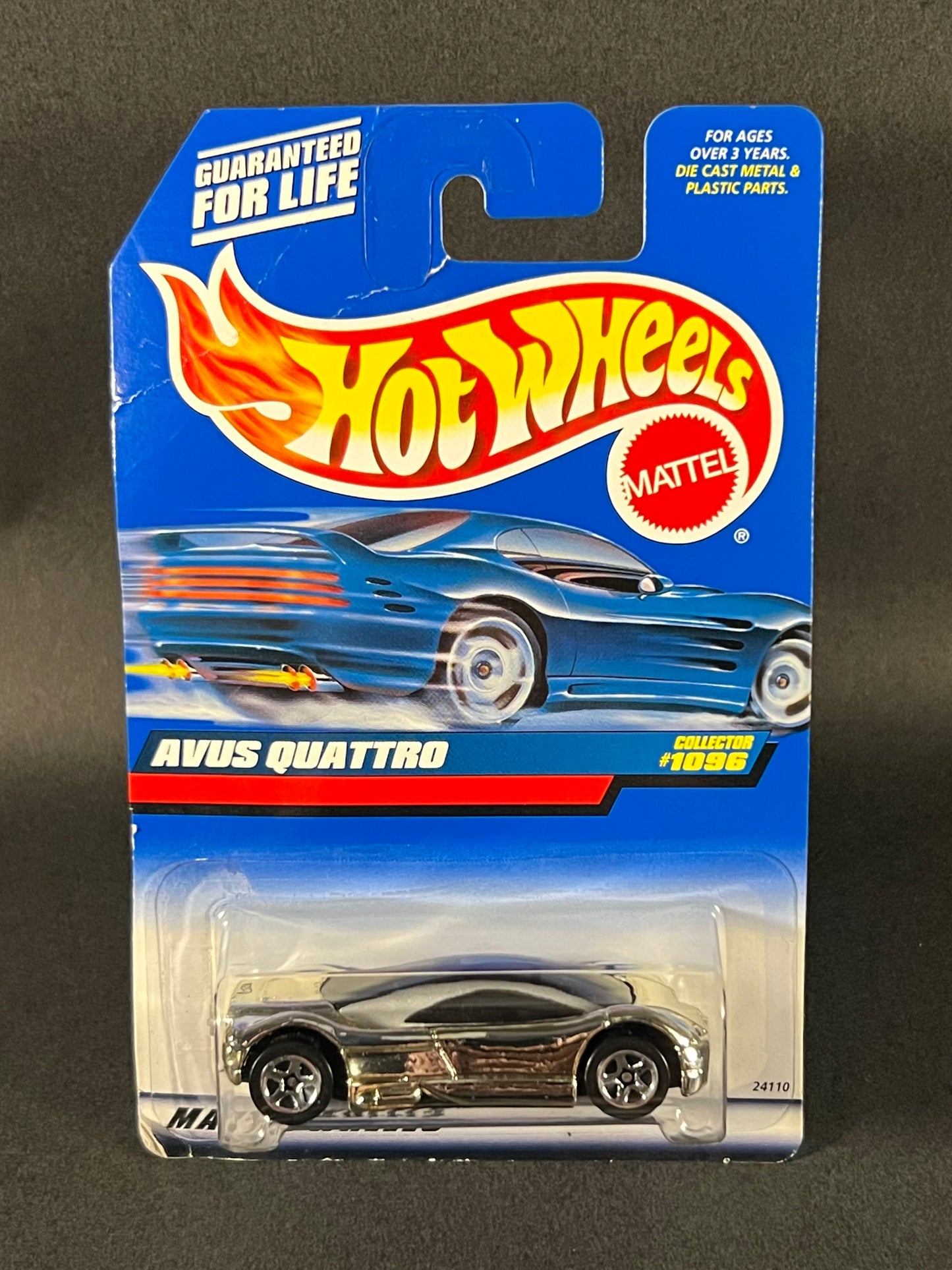 Hot Wheels #1096 Avus Quattro Silver