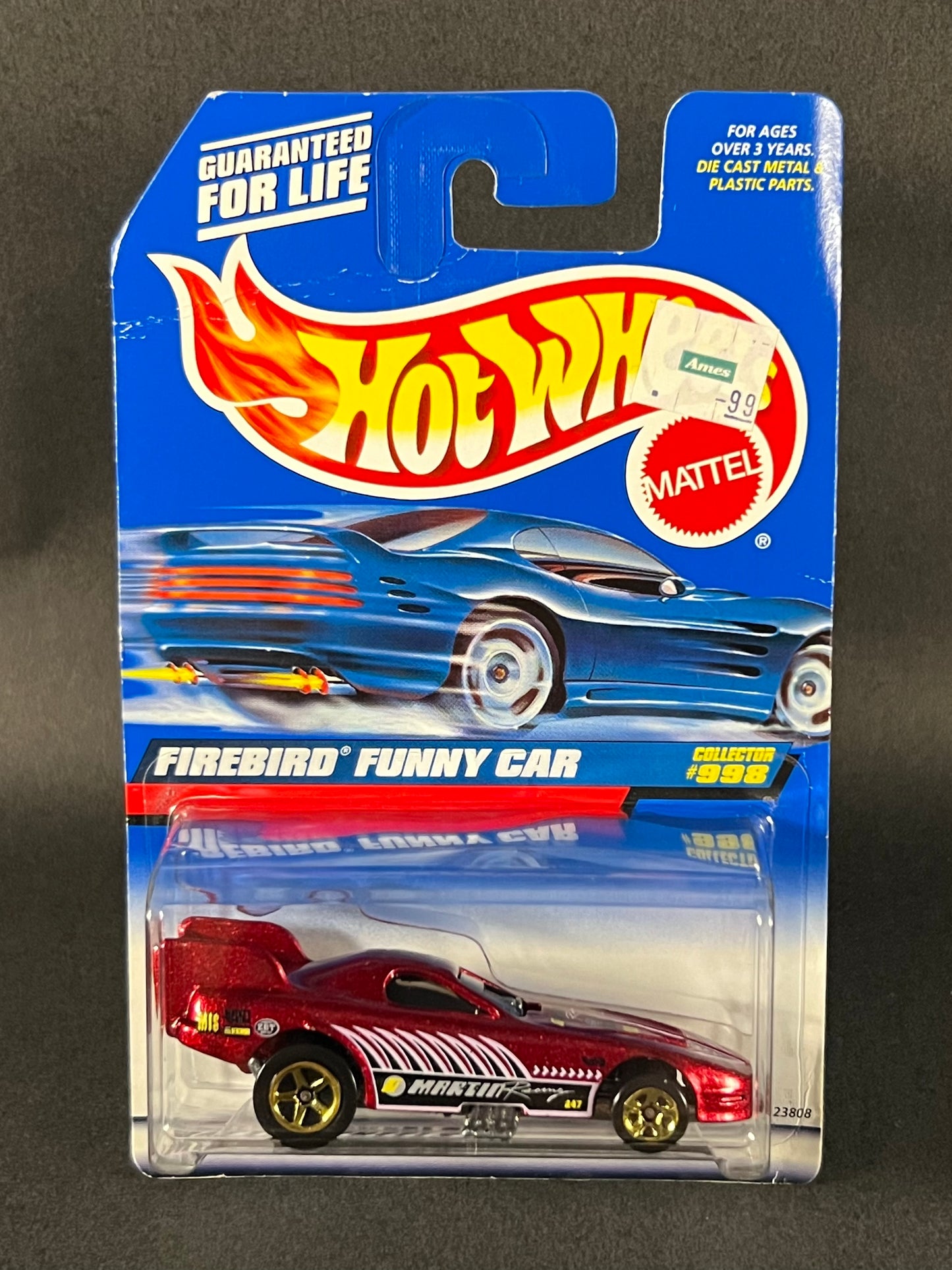 Hot Wheels 1998 #998 Firebird Funny Car, Red