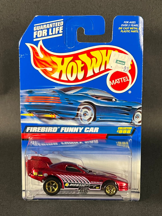 Hot Wheels 1998 #998 Firebird Funny Car, Red