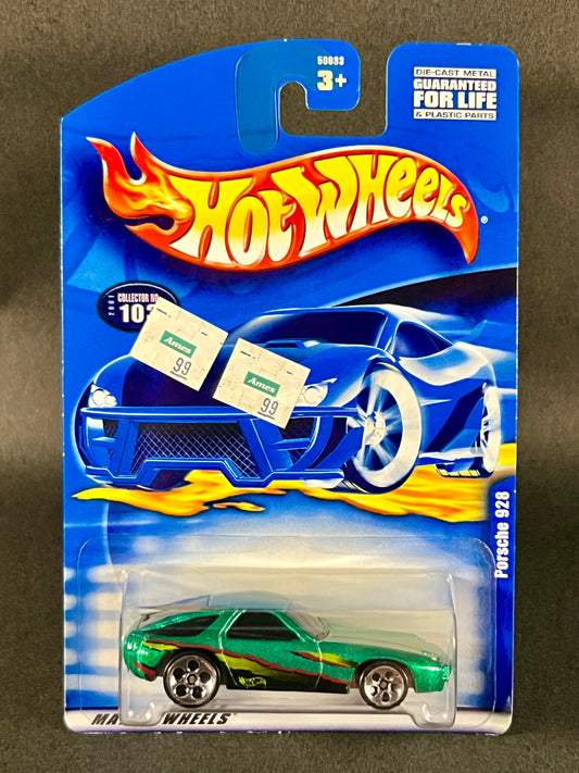 Hot Wheels 2001 #103 Porsche 928, Green