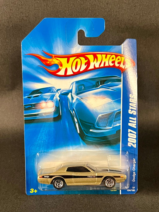 Hot Wheels 2007 All Stars #154 Dodge Charger, Gold