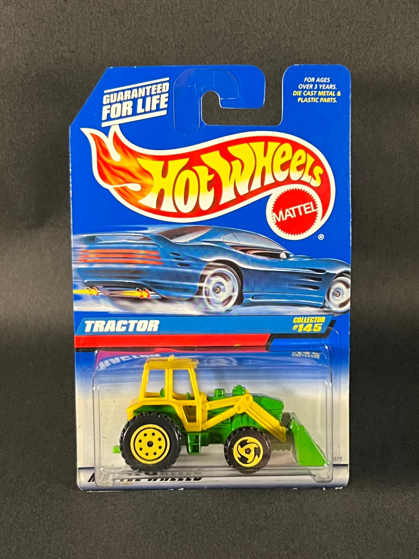 Hot Wheels 1997 #145 Tractor, Green and Yellow